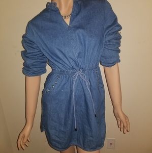 Denim dress